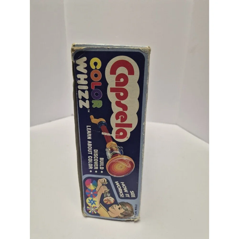 Vintage Capsela Color Whizz PLAY-JOUR 1990s In Box Complete with Instructions.